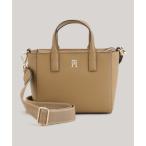 トミー ヒルフィガー TOMMY HILFIGER ソフトロゴミニトートバッグ (ベージュ)