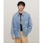 トミー ヒルフィガー TOMMY HILFIGER デニムシグネチャーシャケット (インディゴブルー)