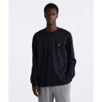 トミー ヒルフィガー TOMMY HILFIGER アイコンロゴロングスリーブTシャツ (ネイビー)