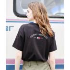 トミー ヒルフィガー TOMMY HILFIGER 【オンライン限定】【ユニセックス】トミーヒルフィガー80SリンガーTシャツ （ブラック）