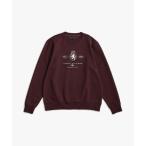 トミー ヒルフィガー TOMMY HILFIGER ダイアモンドクレストグラフィックスウェットシャツ （バーガンディー）