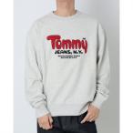 ショッピングHILFIGER トミー ヒルフィガー TOMMY HILFIGER リラックスブークレロゴスウェット （ライトグレー）