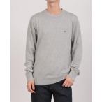 ショッピングHILFIGER トミー ヒルフィガー TOMMY HILFIGER コットンシルクカシミヤクルーネックセーター （グレー）