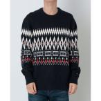 ショッピングHILFIGER トミー ヒルフィガー TOMMY HILFIGER プレイスフェアアイルコットンクルーネックセーター （ネイビー）