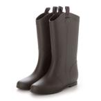 トドス todos TO-337 インヒール レインブーツ レインブーツ （ダークブラウン）