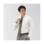 トーキョーシャツ TOKYO SHIRTS 【ストレッチ】 形態安定 ホリゾンタルワイドカラー 長袖ニットシャツ （イエロー）