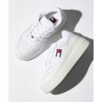 ショッピングTOMMY トミージーンズ TOMMY JEANS 【NET ViVi掲載】レトロバスケットプラットフォームスニーカー （ホワイト）