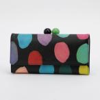 ショッピングツモリチサト ツモリチサト キャリー tsumori chisato CARRY カラフルズームドット がま口 長財布 （ブラック）