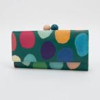 ショッピングツモリチサト ツモリチサト キャリー tsumori chisato CARRY カラフルズームドット がま口 長財布 （グリーン）