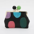 ツモリチサト キャリー tsumori chisato CARRY カラフルズームドット がま口 小銭入れ （ブラック）