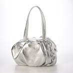 ショッピングツモリチサト ツモリチサト キャリー tsumori chisato CARRY ラムギャザー ミニボストン トートバッグ （シルバー）