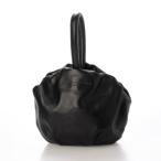 ショッピングツモリチサト ツモリチサト キャリー tsumori chisato CARRY ラムギャザー ワンハンドル 手提げ ハンドバッグ （ブラック）