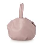 ツモリチサト キャリー tsumori chisato CARRY ラムギャザー ワンハンドル 手提げ ハンドバッグ （ラベンダー）