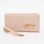 ショッピングツモリチサト ツモリチサト キャリー tsumori chisato CARRY キラネコストーン ラウンドファスナー長財布 （ピンク）