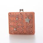 ショッピングツモリチサト ツモリチサト キャリー tsumori chisato CARRY キラメッシュ 2つ折り財布 がま口 ミニ財布 （ピンク）