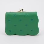 ショッピングツモリチサト ツモリチサト キャリー tsumori chisato CARRY ぷちネコ 2つ折り財布 がま口 （グリーン）