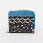 ショッピングツモリチサト ツモリチサト キャリー tsumori chisato CARRY カラフルレオパード ラウンドファスナー 2つ折り財布 （ブラック）