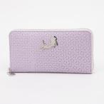 ショッピングツモリチサト ツモリチサト キャリー tsumori chisato CARRY キラネコフラワー ラウンドファスナー長財布 （ラベンダー）