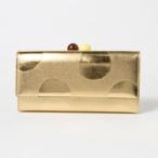 ショッピングツモリチサト ツモリチサト キャリー tsumori chisato CARRY ズームドット がま口 長財布 （ゴールド）