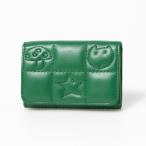 ツモリチサト キャリー tsumori chisato CARRY ネコキルティング カードケース 名刺入れ パスケースとしても （グリーン）