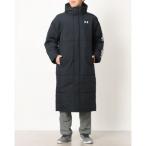 ショッピングベンチコート アンダーアーマー UNDER ARMOUR メンズ ベンチコート UAロゴ ロングコート 1388242 （Black /  /）