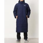 ショッピングベンチコート アンダーアーマー UNDER ARMOUR メンズ ベンチコート UAロゴ ロングコート 1388242 （Midnight Navy /  /）