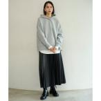 UNFILO 【野呂佳代さん着用】フェイクレザー プリーツ