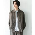 アーバンリサーチ ドアーズ URBAN RESEARCH DOORS ウールライクシャツジャケット （ブラウン）