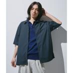 アーバンリサーチ ドアーズ URBAN RESEARCH DOORS 『UR TECH』サマシェア ショートスリーブシャツカーディガン （チャコールグ