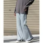  Urban Research дверь zURBAN RESEARCH DOORS FORK&amp;SPOON cut flare pants ( темно-синий )