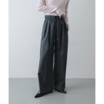 センス オブ プレイス バイ アーバンリサーチ SENSE OF PLACE by URBAN RESEARCH コードベルトスラックス （チャコール