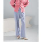  Urban Research rosso URBAN RESEARCH ROSSO легкий уход 2WAY талия semi flare pants ( оттенок голубого прочее )