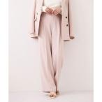 ビス VIS 美easyリネンライクワイドパンツ/イージーケア・接触冷感・セットアップ対応 （ピンク（63））