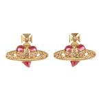 ヴィヴィアン ウエストウッド Vivienne Westwood ピアス ニュー ディアマンテ ハート キュービックジルコニア ハート ピアス 620