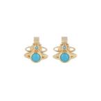 ヴィヴィアン ウエストウッド Vivienne Westwood ピアス (ブルー)