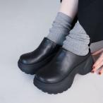 ヴィヴィアン VIVIAN 厚底スリッポンサボサンダル （ブラック）