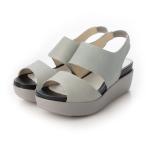 【本革 / 日本製 / 3E】 ヴィタノーヴァ VITA NOVA 厚底軽量ウレタンソール フットベット使用 コンフォート バックバンドサンダル （M