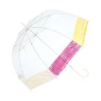 【Wpc.】［ビニール傘］ドームシルエット シャイニーアンブレラ  60cm レディース 長傘 （オフ）