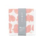 【Wpc.】かや織ふきん 台ふきん お皿拭き 布巾 お手ふき 綿 北欧 レディース （リントゥピンク）【交換・返品不可】