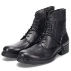 フープディドゥ whoop'-de-doo' ジップアップ仕様 ヒールホール ブーツ （BL）