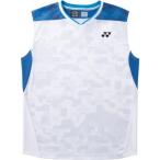  Yonex YONEX Yonex YONEX бадминтон мужской игра рубашка безрукавка 10755 (011 белый )
