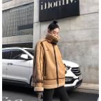 ムートンコートレディースボアコート...