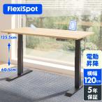 デスク 120 FlexiSpot E7 昇降デスク 電動 オフィスデスク 昇降 昇降式テーブル 電動昇降デスク パソコンデスク 高さ調節 幅120cm 昇降式 デスク 電動昇降 在宅