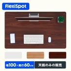 天板 スタンディングデスク用 パソコンデスク用 Flexispot テーブル DIY天板 木目 幅100 奥行60 天板のみ 電動昇降デスク用（EF1/EG1/H1シリーズ対応のみ）