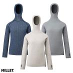 ショッピングウール 特価 ミレー W'sワッフルウールフーディ レディース 長袖 Tシャツ パーカー MIV01914