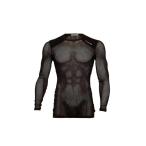 アクリマ ウールネットライトクルーネック 男性用 ACLIMA WOOLNET LIGHT CREW NECK MEN Jet Black