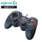 ゲームパッド コントローラー Logicool G F310r 有線 usb FF14 ファイナルファンタジーXIV 推奨 ラバーグリップ Xinput/DirectInput 切替スイッチ 正規品