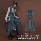 ロリータ服 ロリータファッション ベスト ジレ ミディアム 春秋 秋冬 通年 スチームパンク steampunk 上品 ライトアウター トップス スタ