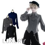 ロリータ服 ロリータファッション ブラウス 3色 princess Chronicles ゴシック クラシカル クラロリ 秋冬 パフスリーブ 長袖 エ