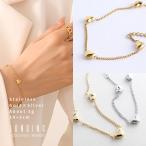  браслет нержавеющая сталь женский Gold серебряный Heart 18K покрытие металл аллергия соответствует Stainless